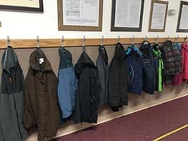 Donation of warm coats for the children of Montana